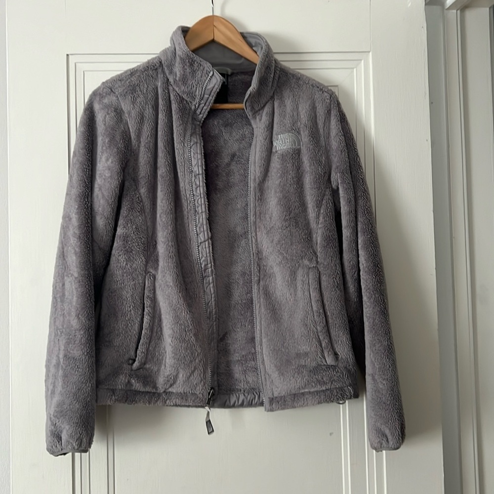 Grey North Face jacket